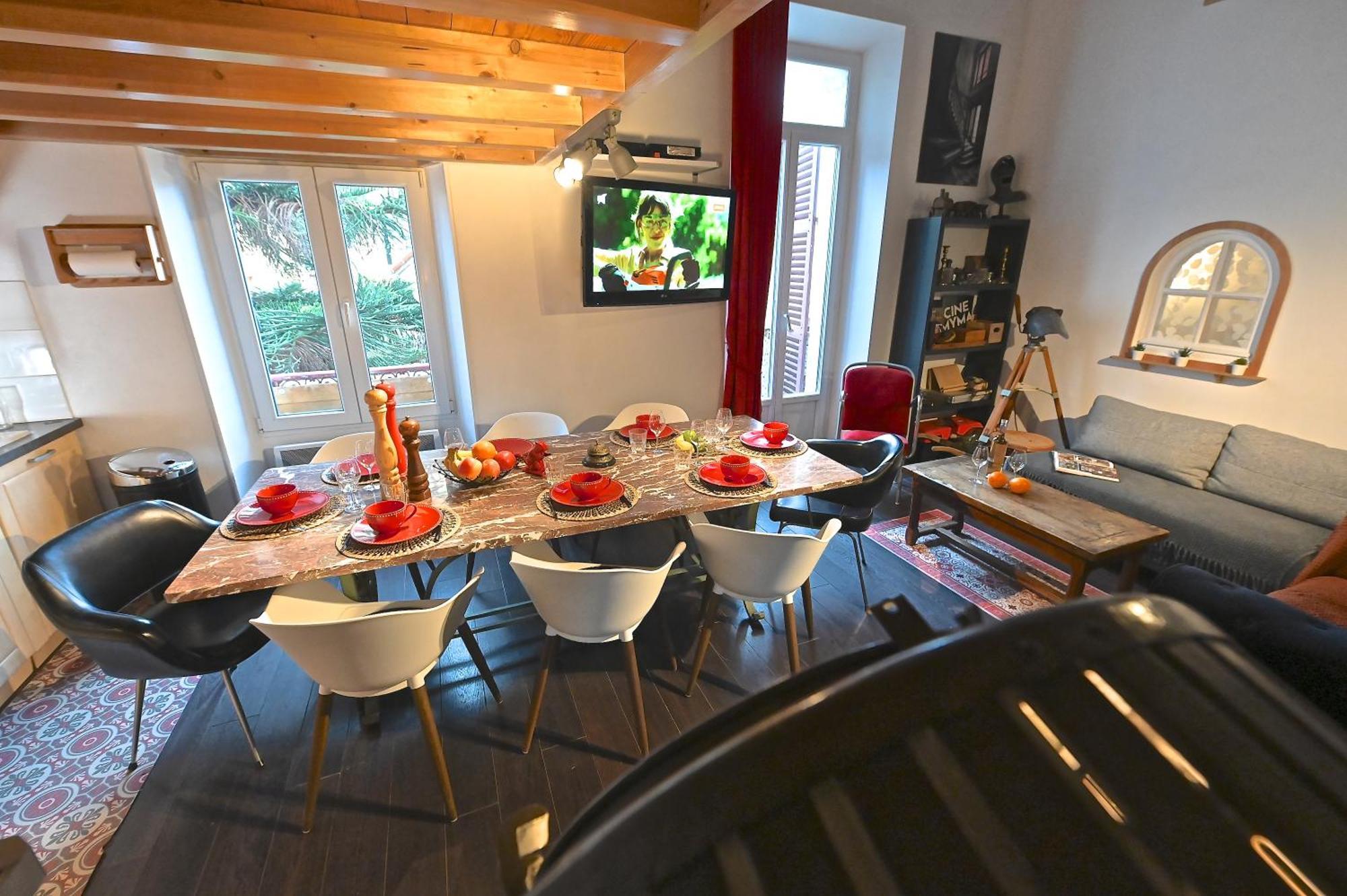 Duplex 5 Chambres Clim Wifi 戛纳 外观 照片