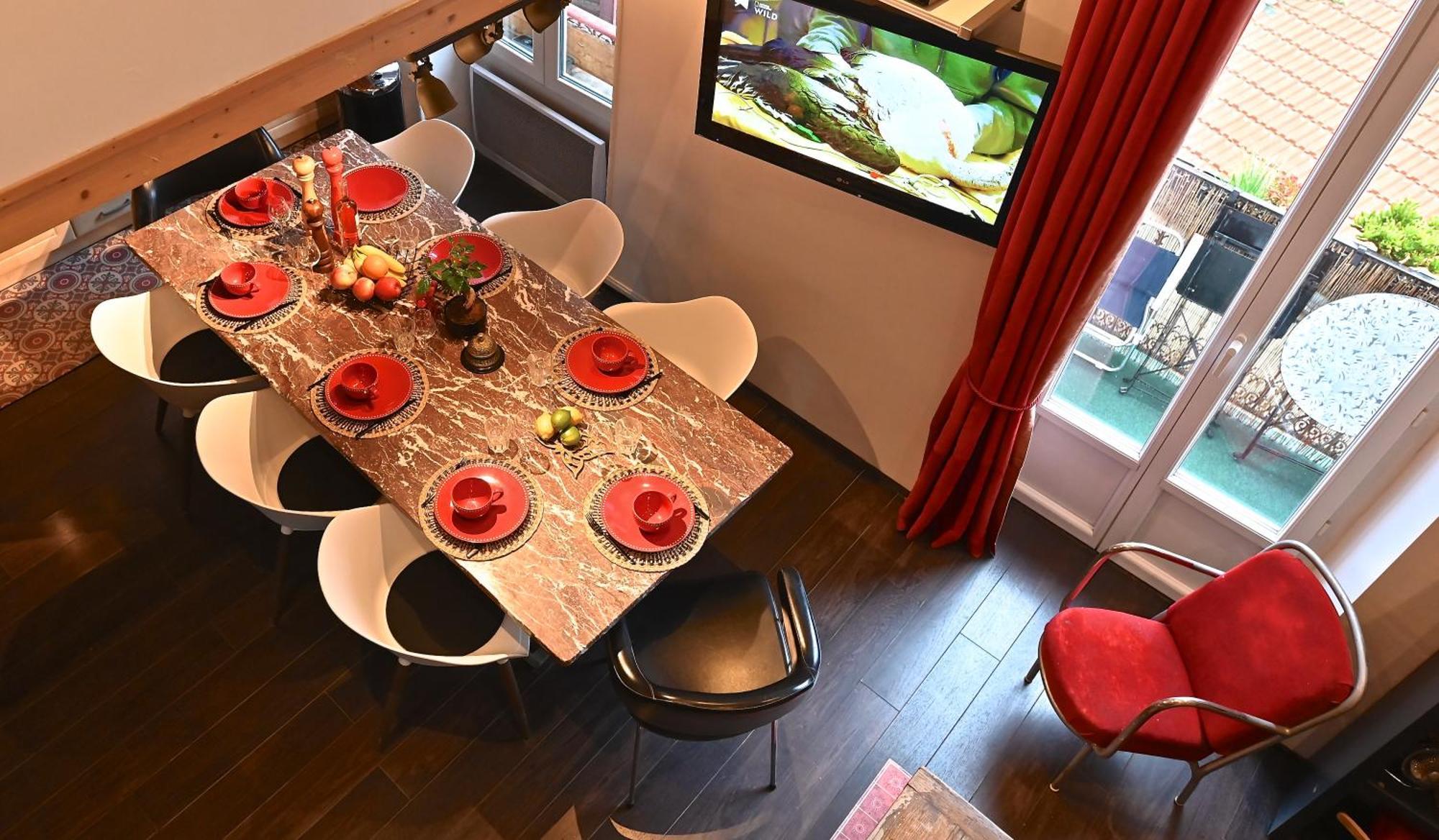 Duplex 5 Chambres Clim Wifi 戛纳 外观 照片